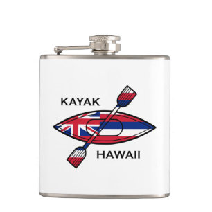 Flasques Drapeau de Kayak Hawaii