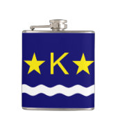 Flasques Drapeau de Kinshasa, Congo Hip Flask (Devant)