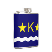 Flasques Drapeau de Kinshasa, Congo Hip Flask (Droite)