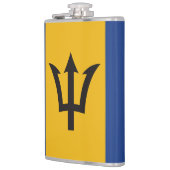 Flasques Drapeau De La Barbade Totalement Grand (Gauche)