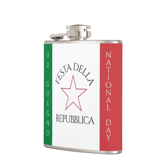 Flasques Drapeau de la Festa della Repubblica (Gauche)