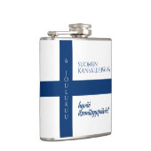 Flasques Drapeau de la fête nationale finlandaise (Droite)