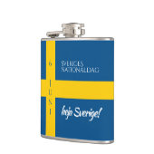 Flasques Drapeau de la fête nationale suédoise Sveriges (Gauche)