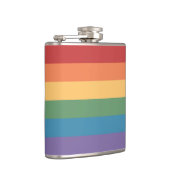 Flasques Drapeau de la fierté gay Heathered (Droite)