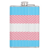 Flasques Drapeau de la fierté transgenre Abstraite de la ba (Dos)