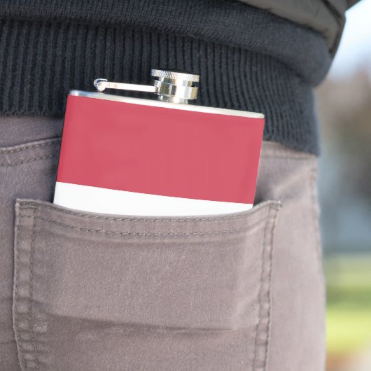 Flasques drapeau de la Hongrie (En situation)