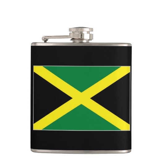 Flasques Drapeau de la Jamaïque (Devant)