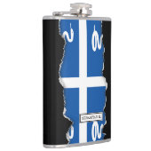 Flasques Drapeau de la Martinique (Droite)