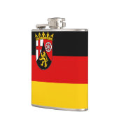 Flasques Drapeau de la proue hanche de Rhénanie-Palatinat (Gauche)