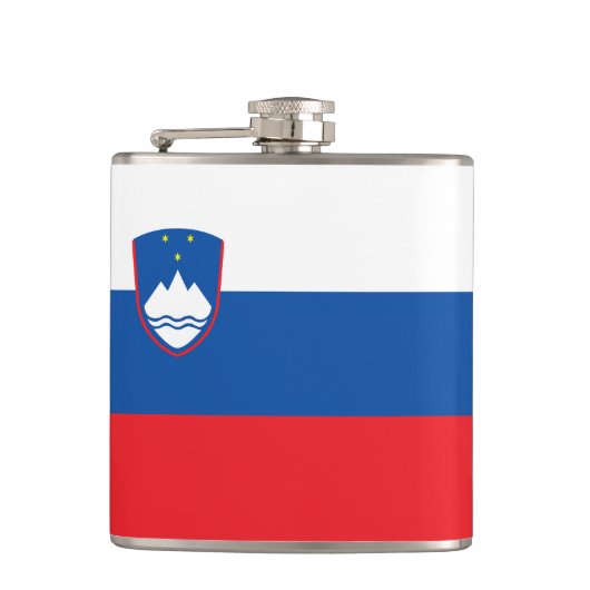 Flasques Drapeau de la Slovénie (Devant)