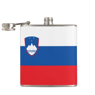 Flasques Drapeau de la Slovénie