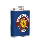 Flasques Drapeau de la ville d'El Paso, Texas Flask (Droite)
