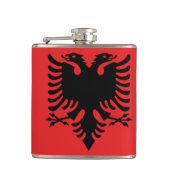 Flasques Drapeau de l'Albanie (Devant)