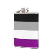 Flasques Drapeau de l'Asexuality Pride (Gauche)