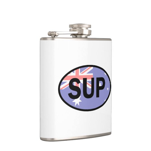 Flasques Drapeau de l'Australie sur un standup paddleboard (Droite)