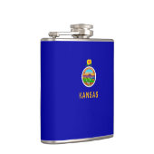 Flasques Drapeau de l'État du Kansas (Droite)