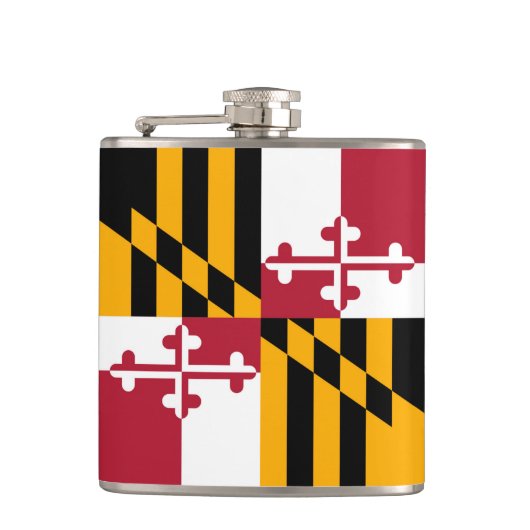 Flasques Drapeau de l'État du Maryland (Devant)