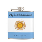 Flasques Drapeau de l'indépendance de l'Argentine (Devant)