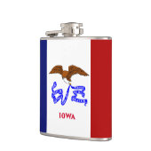 Flasques Drapeau de l'Iowa (Gauche)
