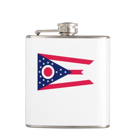 Flasques Drapeau de l'Ohio (Devant)