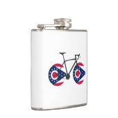 Flasques Drapeau de l'Ohio à vélo (Droite)