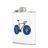 Flasques Drapeau de l'Oregon à vélo (Gauche)