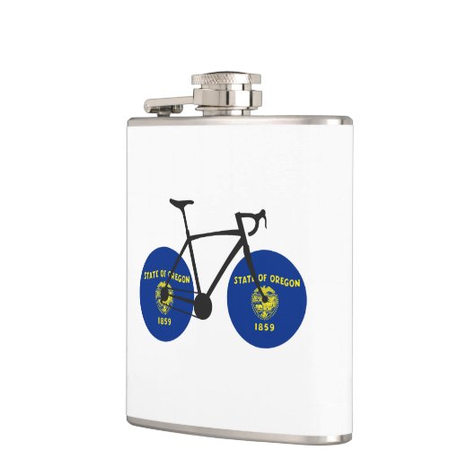Flasques Drapeau de l'Oregon à vélo (Gauche)