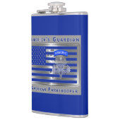 Flasques Drapeau de parachutiste américain conçu patriotiqu (Gauche)