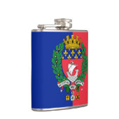 Flasques Drapeau de Paris, France (Droite)