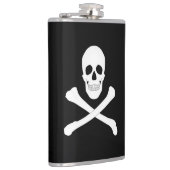 Flasques Drapeau de pirate (crâne et os croisés) (Jolly rog (Droite)