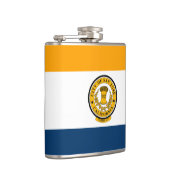 Flasques Drapeau de San Jose, Californie (Droite)