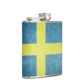 Flasques Drapeau de Suède Grunge (Droite)