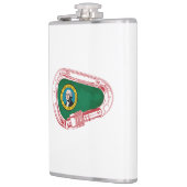 Flasques Drapeau de Washington Carabiner Escalade (Gauche)