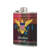 Flasques Drapeau des îles Vierges américaines Madras St. Cr (Gauche)