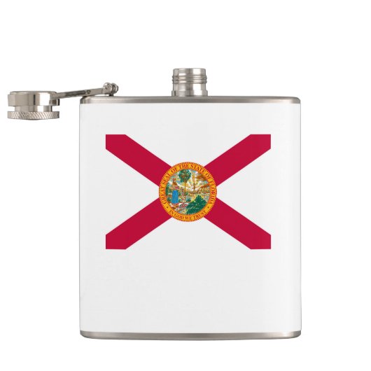 Flasques Drapeau d'État de Floride (Ouvert)