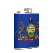 Flasques Drapeau d'État de Pennsylvanie (Droite)