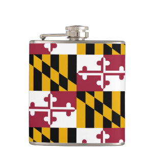 Flasques Drapeau d'état du Maryland