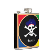 Flasques Drapeau du capitaine et des pirates - île aux trés (Droite)