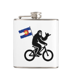 Flasques Drapeau du Colorado à vélo Bigfoot