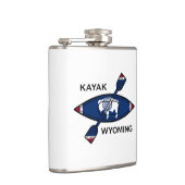 Flasques Drapeau du Kayak Wyoming (Droite)