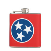 Flasques Drapeau du Tennessee (Devant)