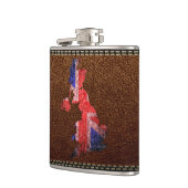 Flasques Drapeau et carte britanniques (Gauche)