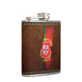 Flasques Drapeau et carte du Portugal (Droite)