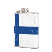 Flasques Drapeau finlandais éraillé et rayé (Gauche)