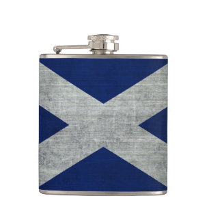 Flasques Drapeau grunge foncé de l'Ecosse