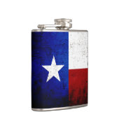 Flasques Drapeau grunge noir d'état du Texas (Droite)