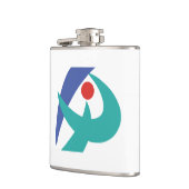 Flasques Drapeau Iga, Mie, Japon (Gauche)