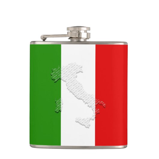 Flasques Drapeau italien (Devant)