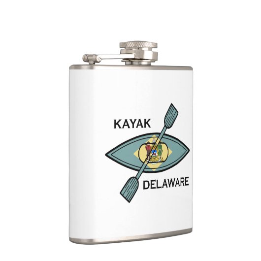 Flasques Drapeau Kayak Delaware (Droite)