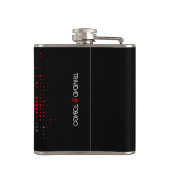 Flasques Drapeau Motif de point de Trinité-et-Tobago avec n (Dos)